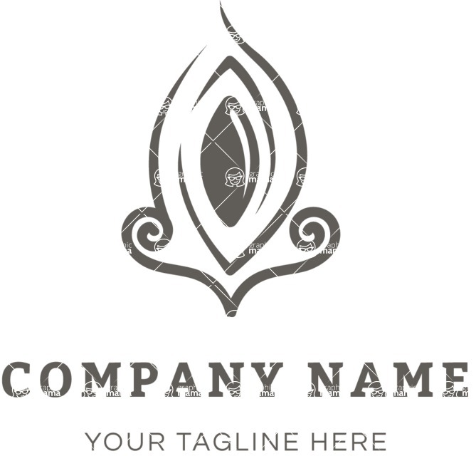 Business Logo Templates - vector graphics in a pack from GraphicMama - Stylish Ornaments Retro Logo Design